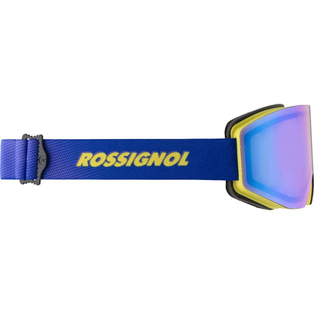 Detalle 2 de Rossignol Otava S Yellow SP: máscara de esquí sin montura con lentes antivaho y UV