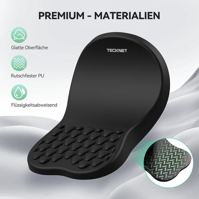 Thumbnail 5 de TECKNET Ergonomisches Mauspad 30 x 20 cm 🖱