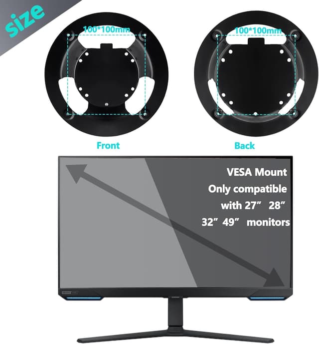 Detalle de Tjweiqing Odyssey G7 Stand for Samsung Odyssey G6/G7 monitors (metal bracket for selected models)