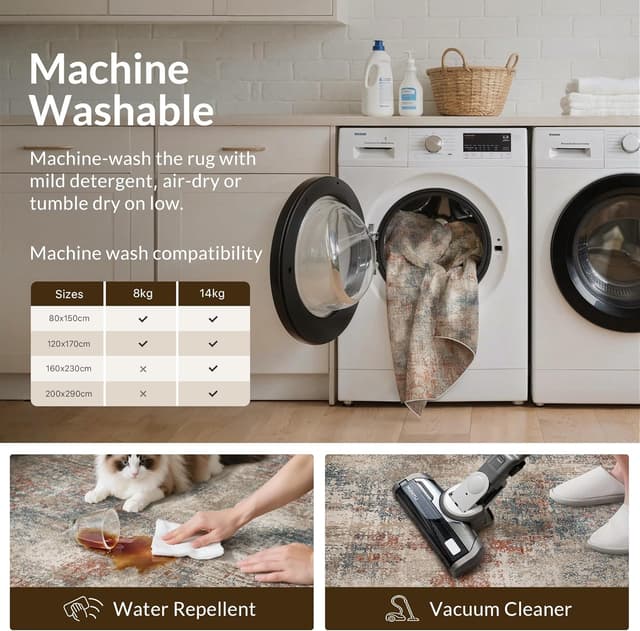 Thumbnail 4 de GENIMO Alfombra Moderna 160x230 cm