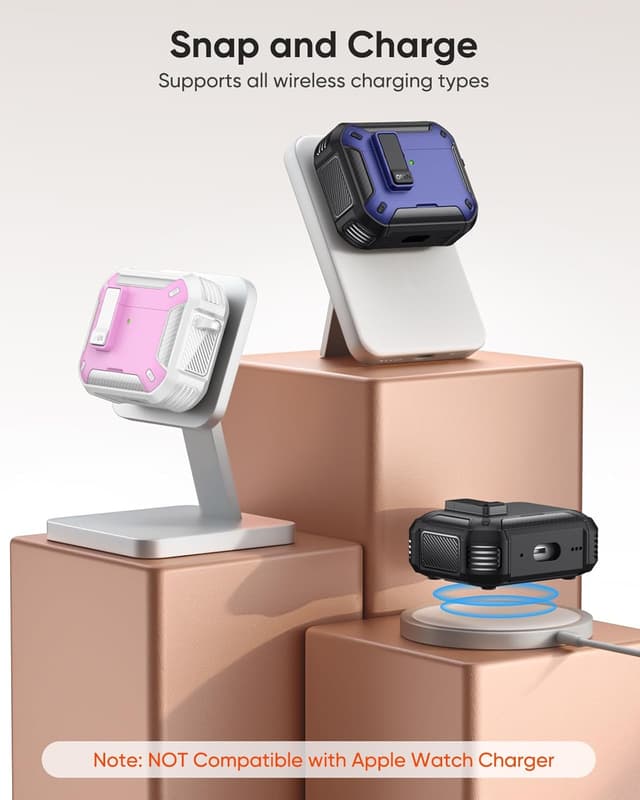 Thumbnail 6 de MoKo AirPods Pro 3 case 2025 lock