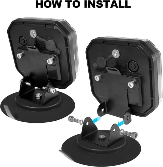 Thumbnail 5 de NeaLia Wireless Trailer Light Kit 110° Rotatable 🚚