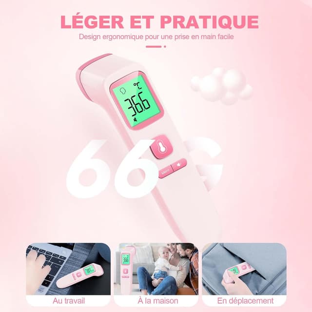 Detalle 2 de Viproud Thermomètre frontal sans contact