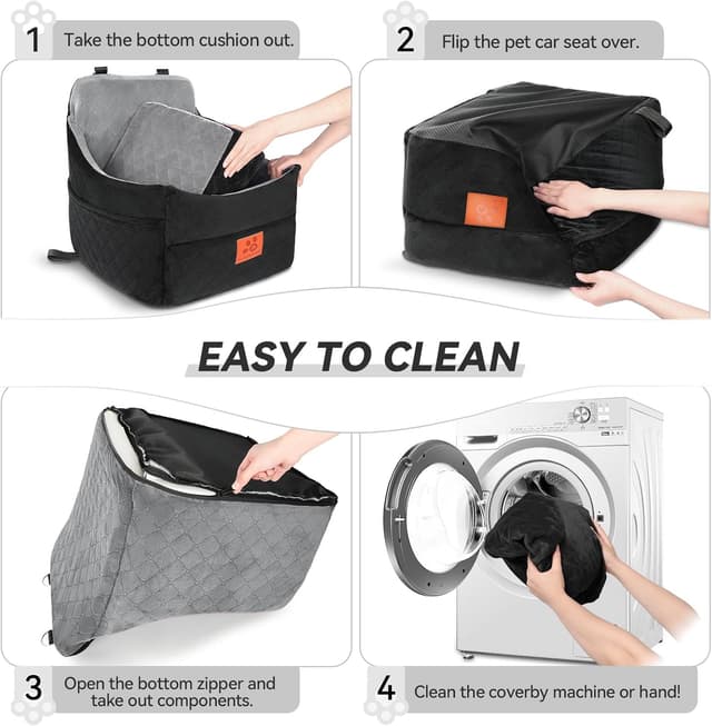 Thumbnail 6 de Dog Car Seat for Dogs Under 35 lbs — Booster