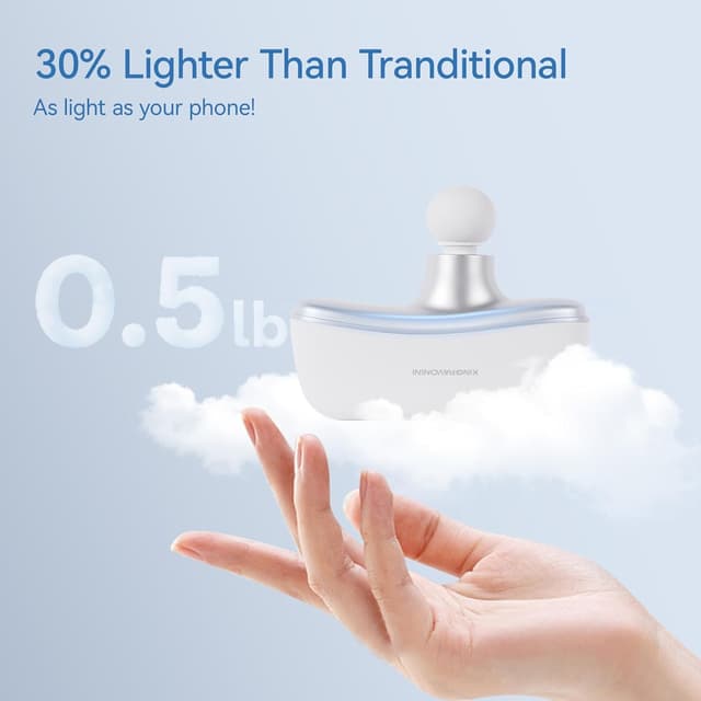 Detalle 2 de KingPavonini Mini Massage Gun 0.5 lbs