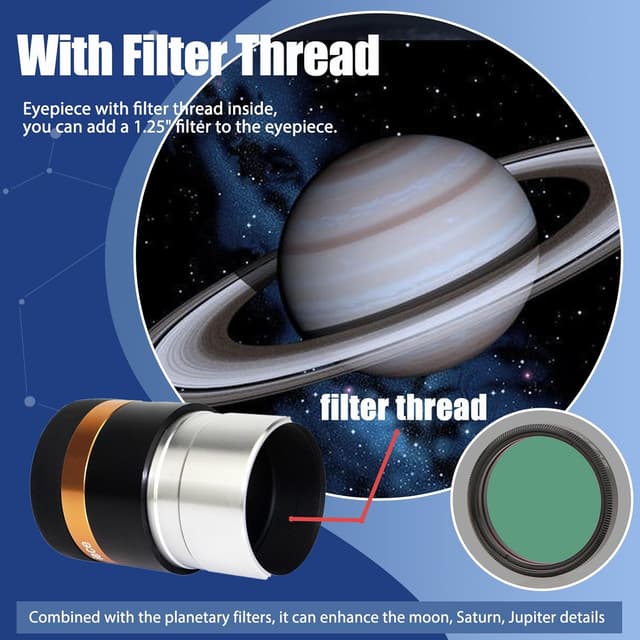 Thumbnail 3 de Svbony 4mm Okular für Teleskop