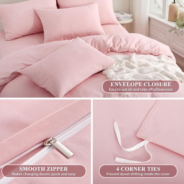 Detalle de Aisbo Double Duvet Set with Sheet 4 pieces