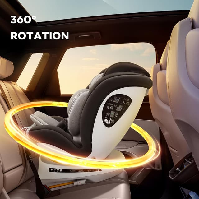Thumbnail 3 de Miophy I‑Size Siège auto Isofix pivotant 360° 40‑150 cm