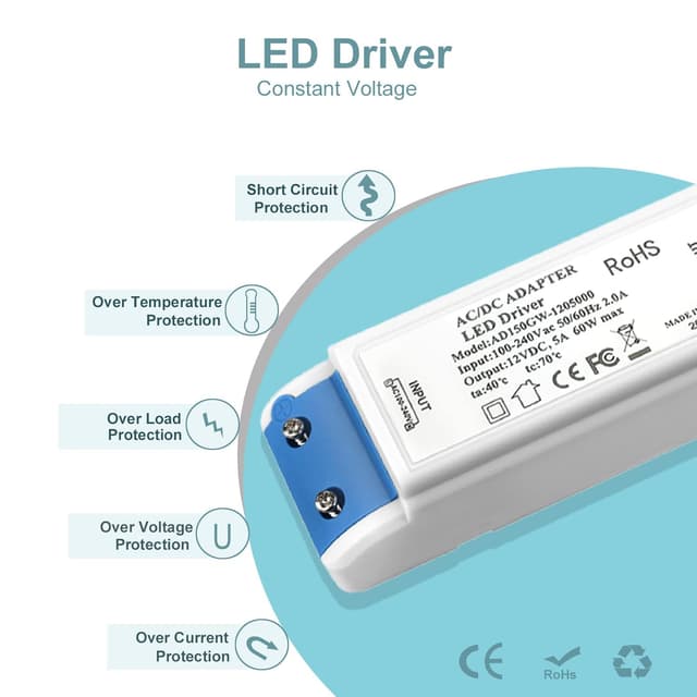Thumbnail 3 de LED Transformer 60W 12V