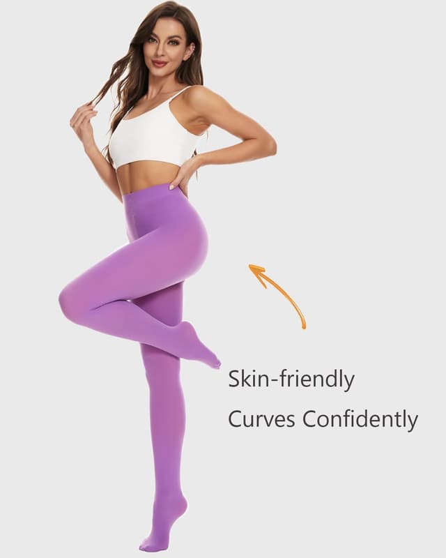 Thumbnail 2 de DUCMODA Collant Femme Taille Haute 80 denier