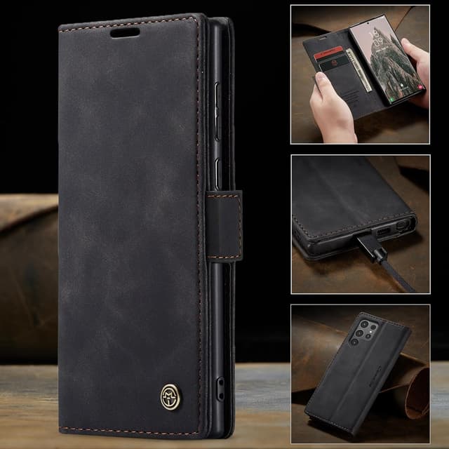 Thumbnail 4 de Monweicz S24 Ultra Hülle Premium Leder