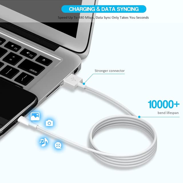 Thumbnail 4 de Apple Lightning 10ft Fast Charging Cable