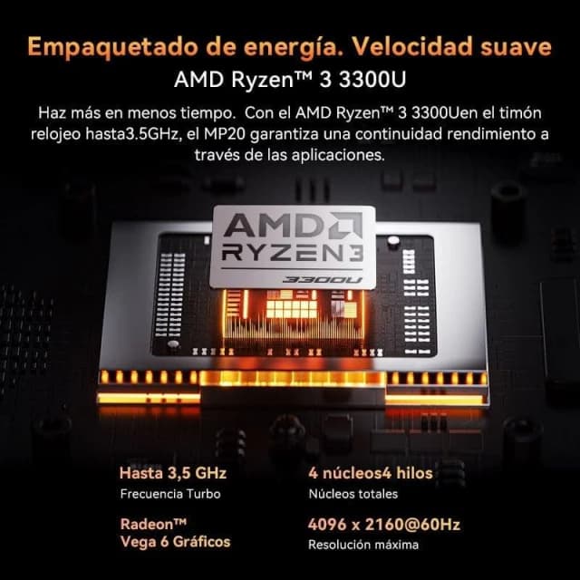 Detalle 2 de Blackview MP20 Mini PC con 512 GB SSD