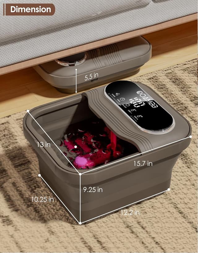 Thumbnail 5 de OOAMBB Collapsible Foot Spa 95–118°F 🛀
