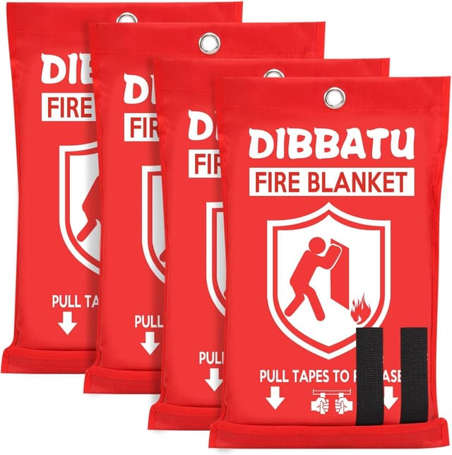 Imagen de DIBBATU Fire Blanket for Home Emergency 🔥🛡️🧯 en OfertitasTOP