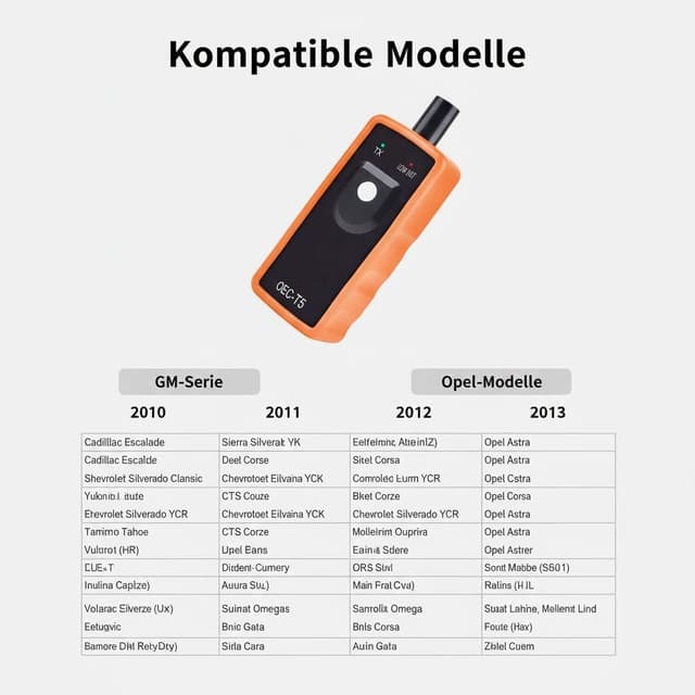 Detalle 2 de Funkprofi RDKS Anlernsystem Reifenventilaktivator TPMS-Reifendrucksensor (RDKS Programmiergerät) – für GM-Fahrzeuge