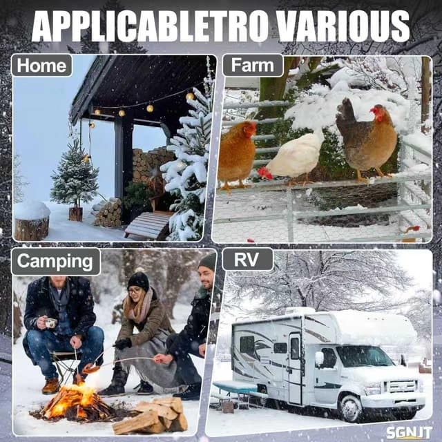 Thumbnail 6 de SGNJT 25FT Heated Water Hose for RV