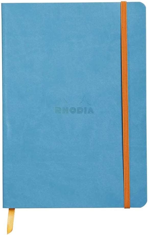 Detalle de RHODIA Rhodiarama Turquoise A5 Dotted Notebook