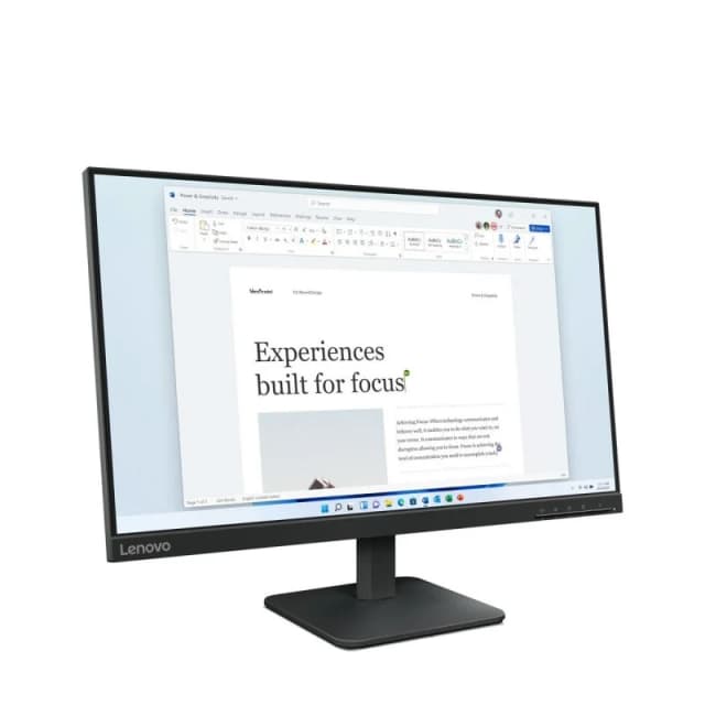 Detalle 2 de Lenovo L24-4e 23,8" Full HD 100 Hz monitor