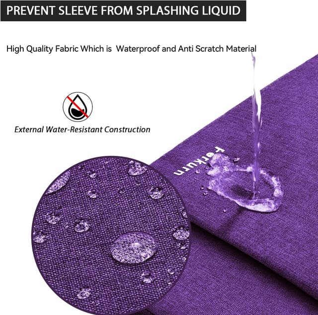 Thumbnail 6 de Ferkurn laptop bag case with detachable shoulder strap for 15.6–16 inch laptops