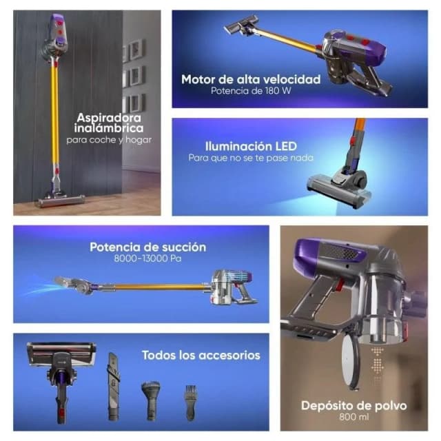 Thumbnail 3 de Origial CycloneClean 22.2V LED aspirador sin cable