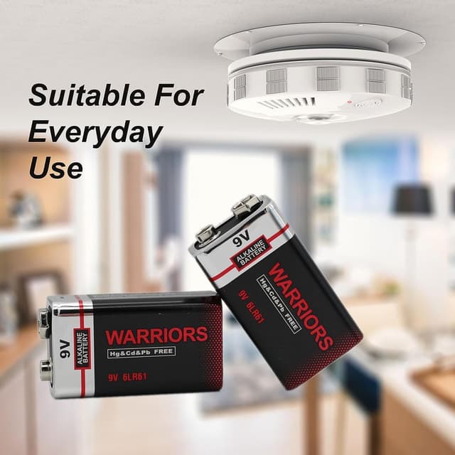 Thumbnail 6 de Warriors 4X 9V High Capacity Batteries