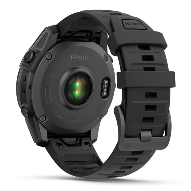Detalle de Garmin fenix E 47 mm AMOLED reacondicionado a estrenar