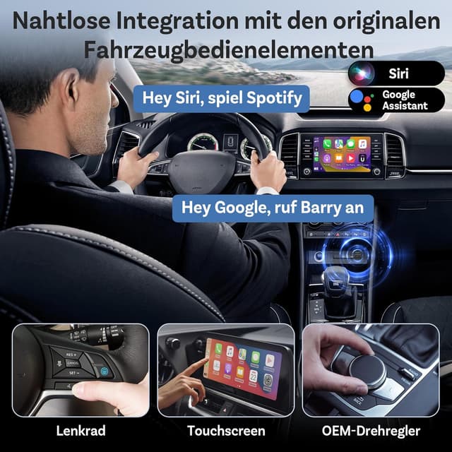 Thumbnail 6 de OTTOCAST Mini Core Wireless CarPlay Adapter