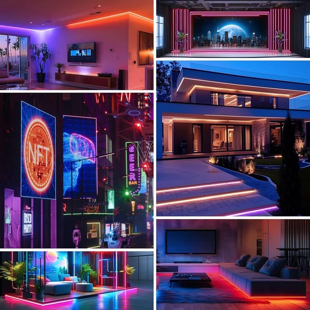 Thumbnail 5 de HOMMAND 10Pcs Conectores de Esquina 90° para LED