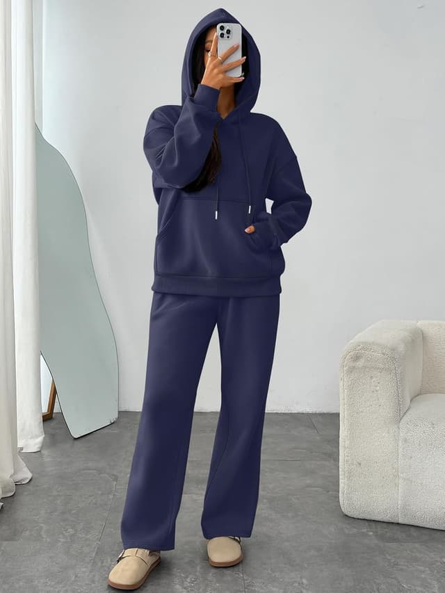 Thumbnail 5 de Trendy Queen Womens 2 Piece Oversized Sweatshirt Set