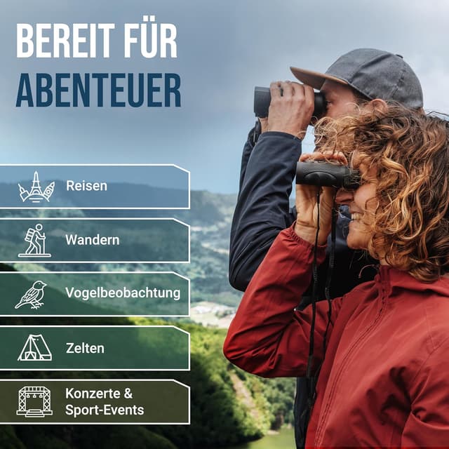 Thumbnail 4 de ZIRBITZ HD Fernglas 8x25 kompakt für Outdoor