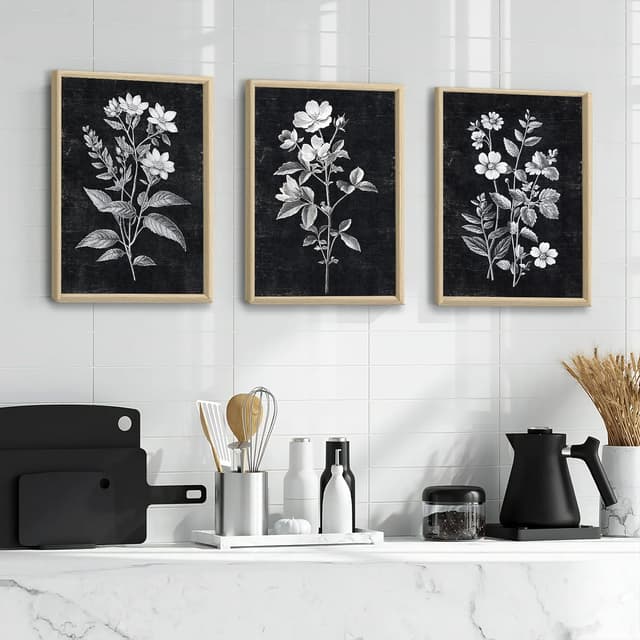 Thumbnail 3 de FajerminArt 3Pcs Boho Leinwandbilder 30x40 cm