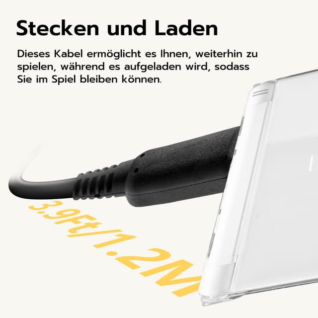 Detalle 1 de USB 5‑in‑1 Ladekabel für Nintendo 2DS