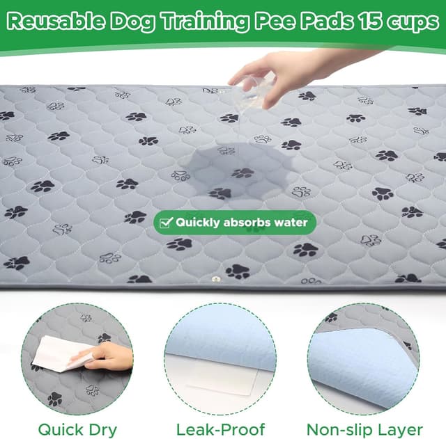 Detalle 2 de SSRIVER Pinkelmatte 50 x 73 cm 2-in-1