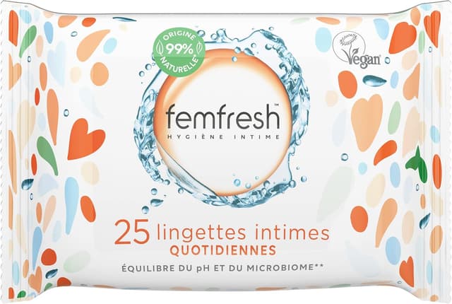 Thumbnail 5 de Femfresh Lingettes Intimes 25 unités