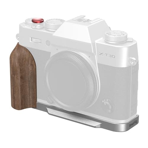 Imagen de Plaque de montage Smallrig X-T30 III avec poignée en bois ⚙ en OfertitasTOP