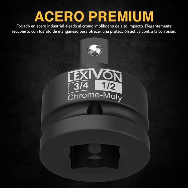 Detalle 2 de LEXIVON LX-402 adaptador 3/4" a 1/2