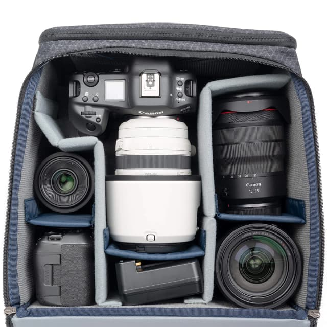 Detalle de ThinkTank Stash Master L Pro, bolso/cubo de cámara ampliable con protección repelente al agua