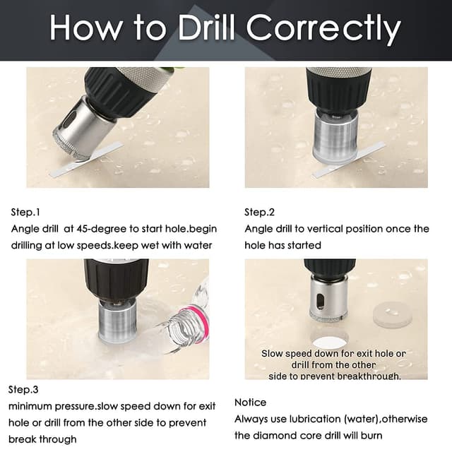 Thumbnail 3 de flintronic Foret de Diamant 15 pièces 8mm-50mm