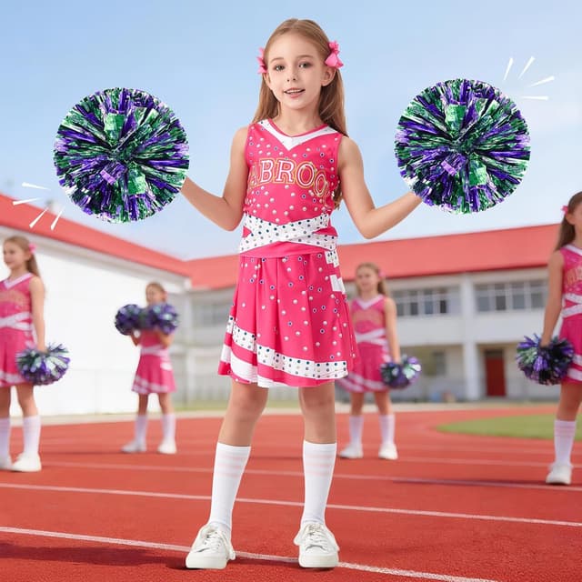 Thumbnail 3 de Lozzzyo Déguisement Pompom Girl Fille