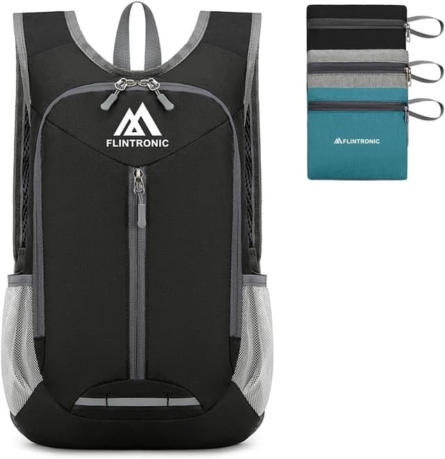 Detalle de flintronic Foldable Backpack 16L – Ultra-light packable waterproof daypack