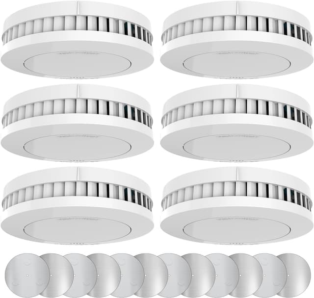 Detalle de XINDUM Rauchmelder 6er-Set mit 10 Jahre Batterie