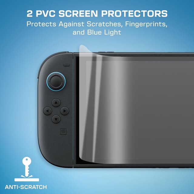 Detalle 1 de Turtle Beach PlayTrek Screen Protector for Switch 2