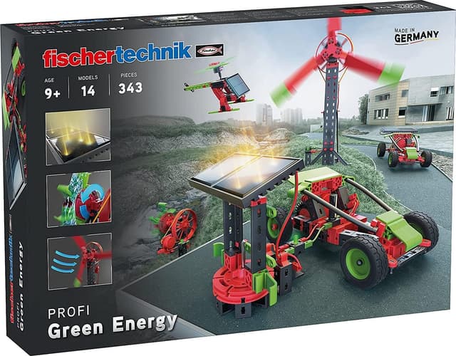 Detalle de fischertechnik PROFI Green Energy 14 Modelle