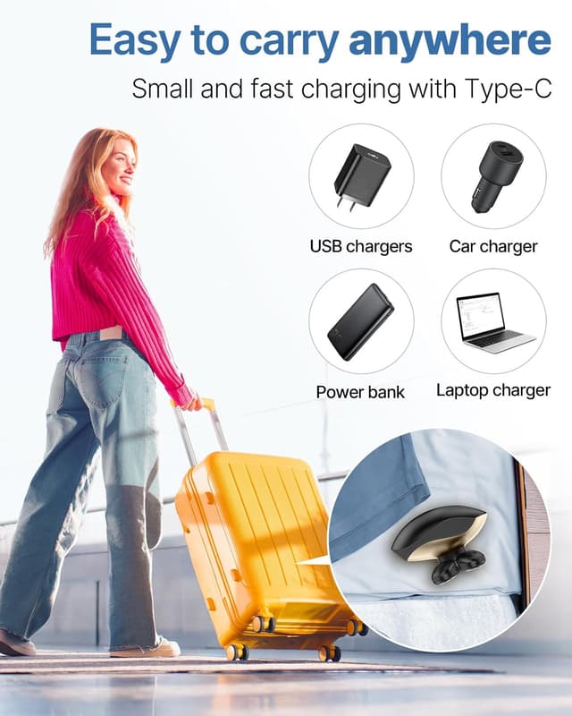 Thumbnail 6 de Electric Razors for Women 5-in-1 Rechargeable Body Shaver (Gold) with IPX7 Wet/Dry Design