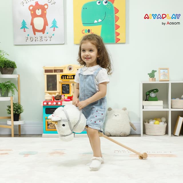 Thumbnail 1 de AIYAPLAY Cabeza de Caballo con Palo 95 cm