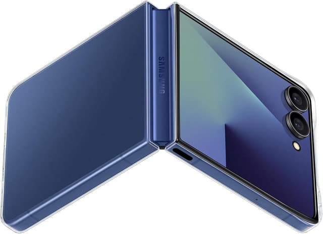 Detalle de Samsung Clear Case per Galaxy Z Flip7 trasparente