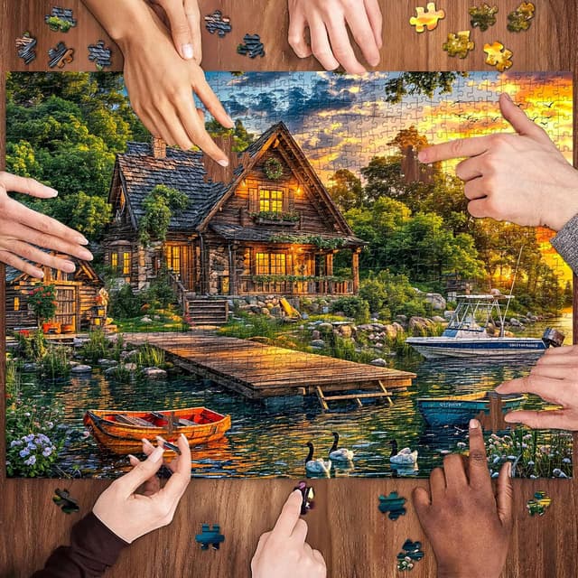 Detalle de TangComplete Puzzle 1000 pièces, 70 x 50 cm