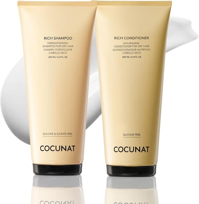 Detalle de COCUNAT Pack Rich: champú y acondicionador 200 ml