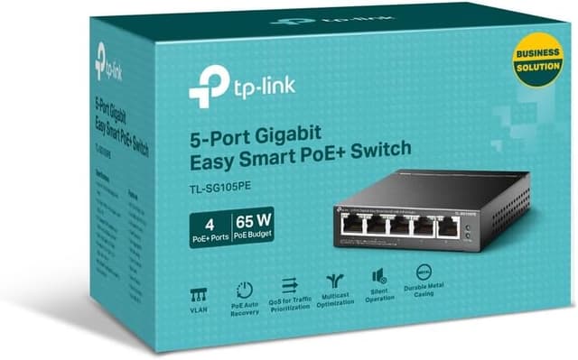 Thumbnail 3 de TP-Link TL-SG105PE Switch PoE 5 Ports